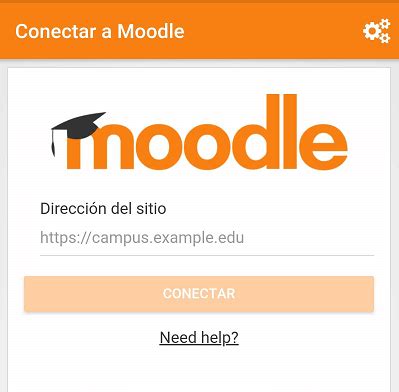 Inicie sesión en su sitio de Moodle .